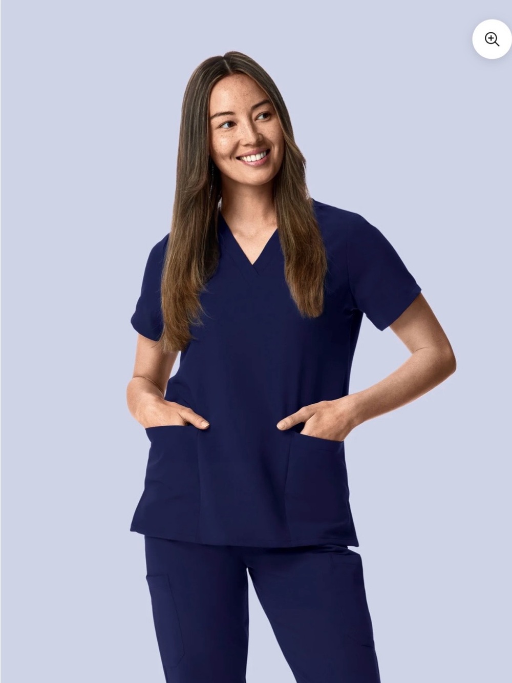 Mandala Scrub Set - Navy- BNWT